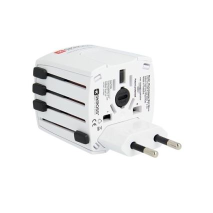 Univerzální USB cestovní adaptér 230V