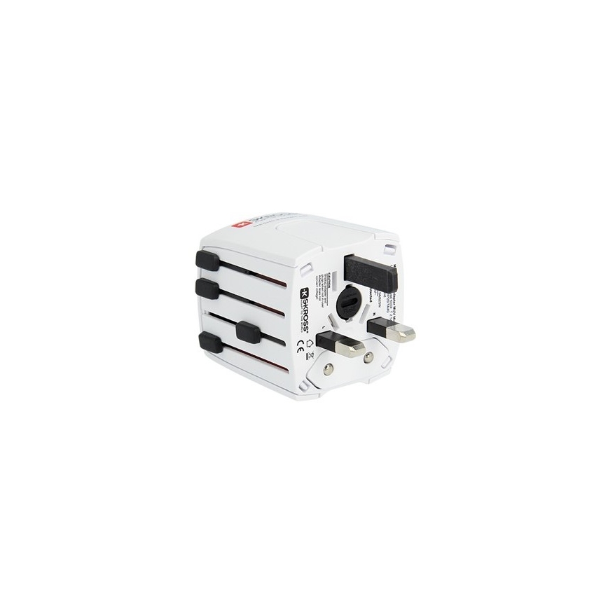 Univerzální USB cestovní adaptér 230V
