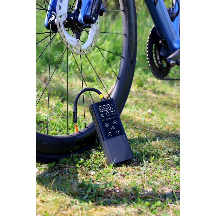 Digitální kapesní kompresor 2000 mAh 5V černá