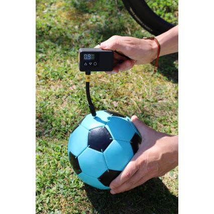 Digitální kapesní kompresor 2000 mAh 5V černá