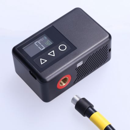 Digitální kapesní kompresor 500 mAh 5V černá