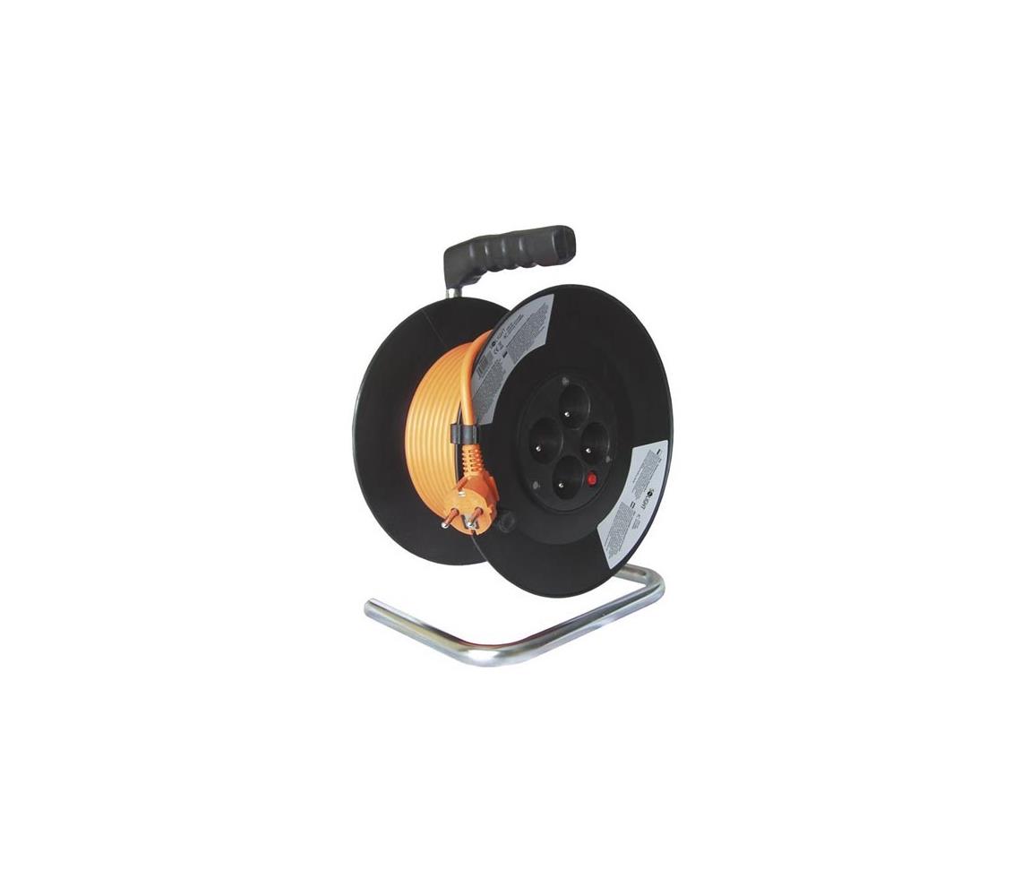 Solight Solight PB09 - Prodlužovací kabel na bubnu 4Z 20m SL0679