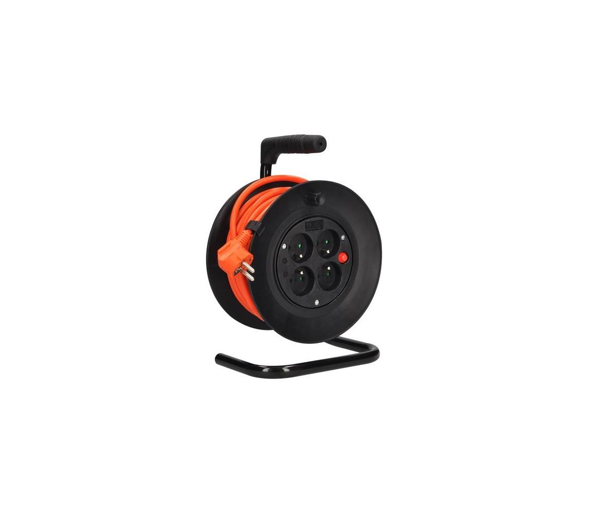 Solight Solight PB23O - Prodlužovací kabel na bubnu 4Z 15m SL0682