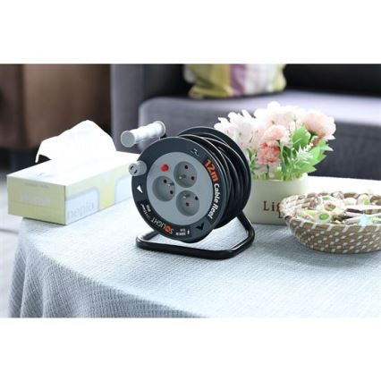 Prodlužovací kabel na bubnu 3Z 12 m