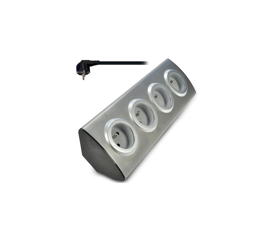 Solight Solight PP103 − Prodlužovací kabel 4z 10A/230V