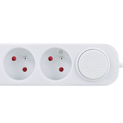 Prodlužovací kabel s vypínačem 3Z s USB A+C nabíjením 3 m