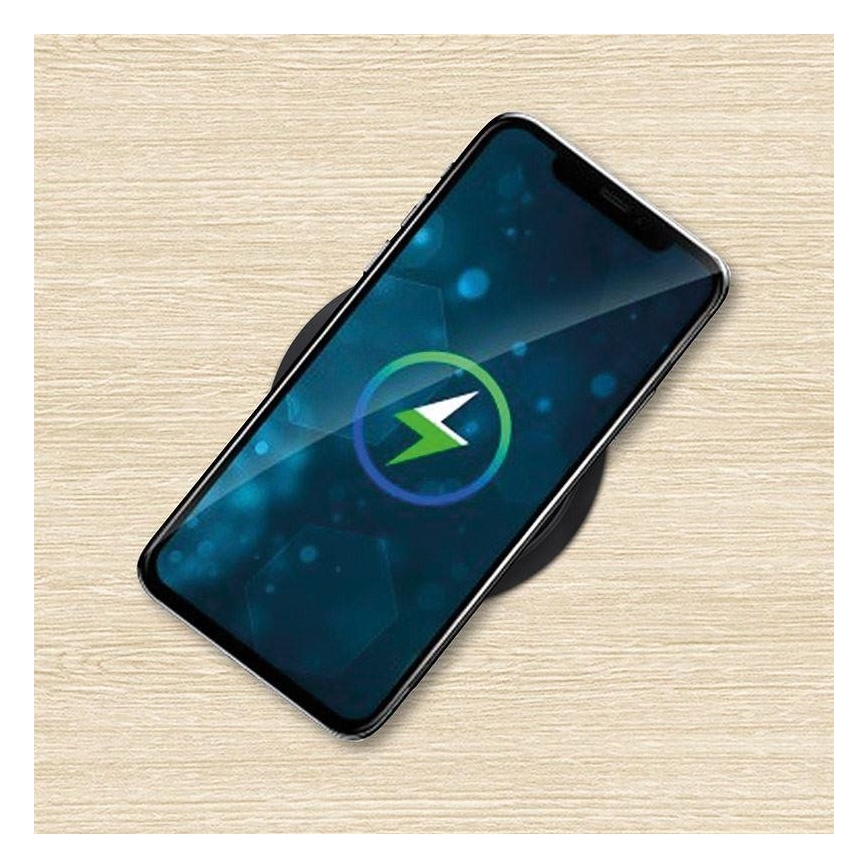 Zásuvkový sloupek pro desku stolu 3x230V + 2xUSB + bezdrátové nabíjení