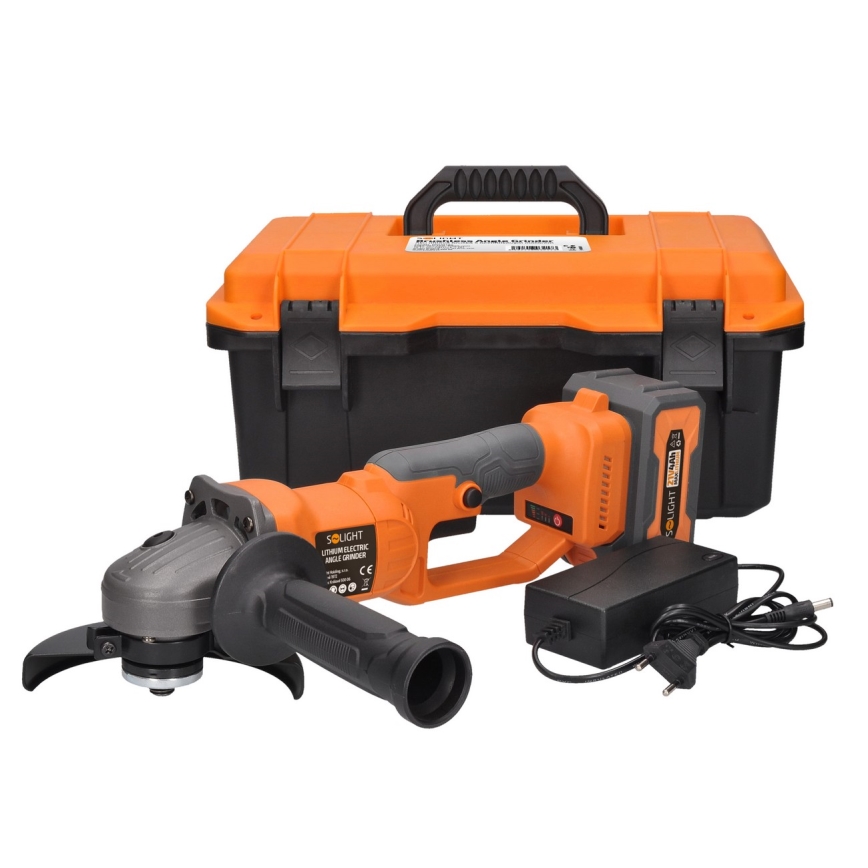 Akumulátorová úhlová bruska 21V 4000 mAh