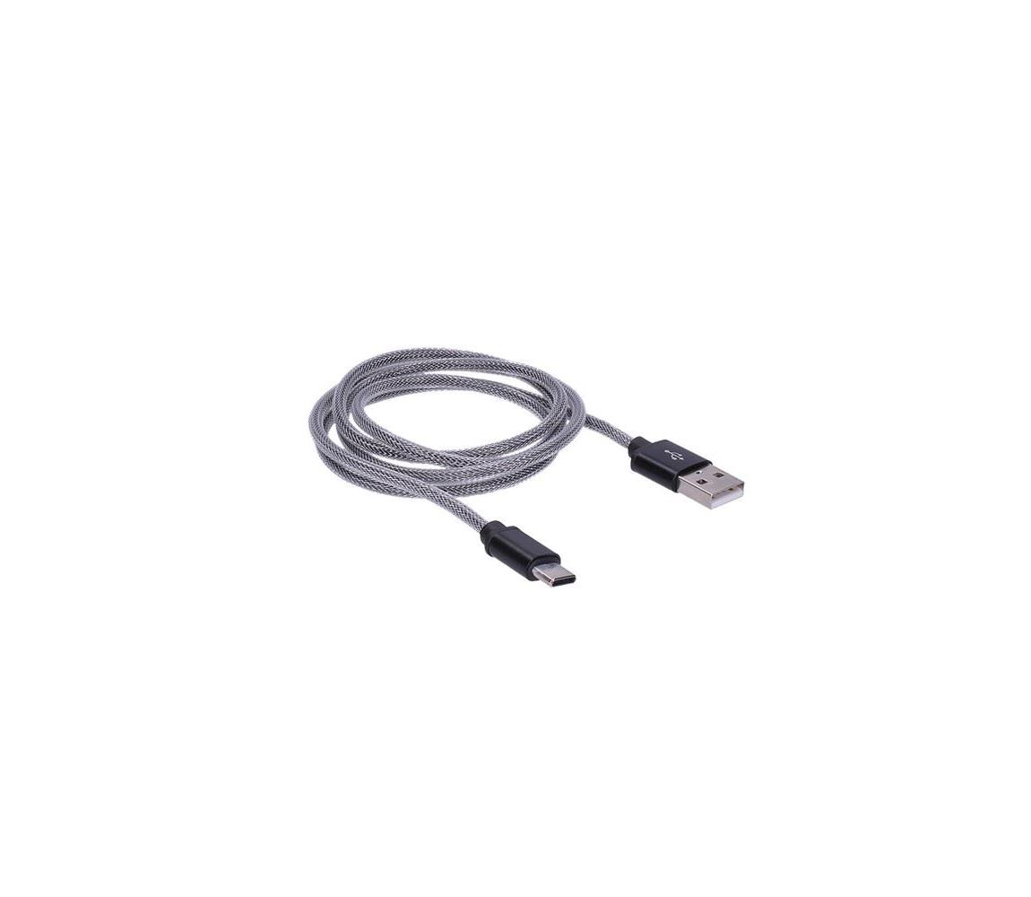 Solight SSC1601 USB-C kabel 1m / USB 2.0 A konektor - USB-C 3.1 konektor