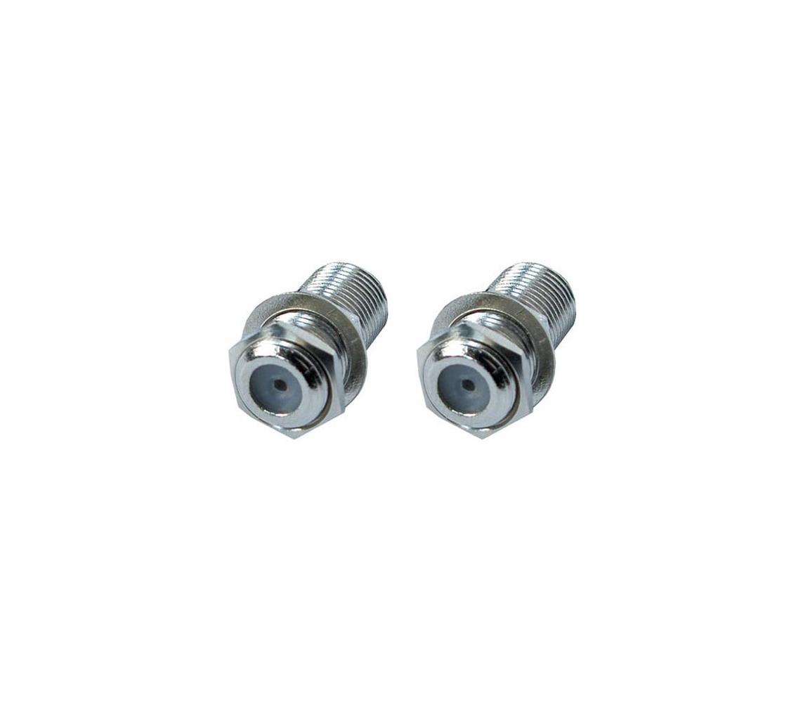 Solight SADA 2x spojka F SL0732