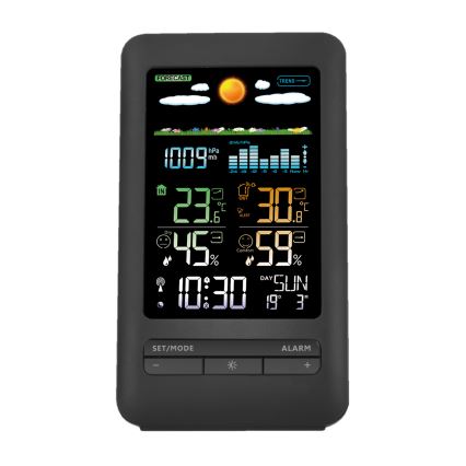 Meteostanice s LCD displejem 2xAA černá