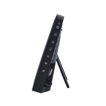 Profofesionální meteostanice s barevným LCD displejem 5V/2xAA + 3xAA + 2xAA Wi-Fi Tuya