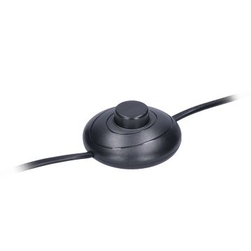 LED Stojací lampa 1xE27/8W/230V šedá 145cm