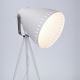 LED Stojací lampa 1xE27/10W/230V bílá 145cm