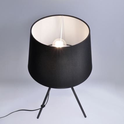 Stolní lampa MILANO 1xE27/60W/230V černá 56 cm