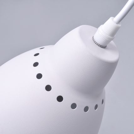 LED Lustr 4xE27/8W/230V bílá 14cm