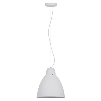 LED Lustr 1xE27/10W/230V bílá 29,5cm