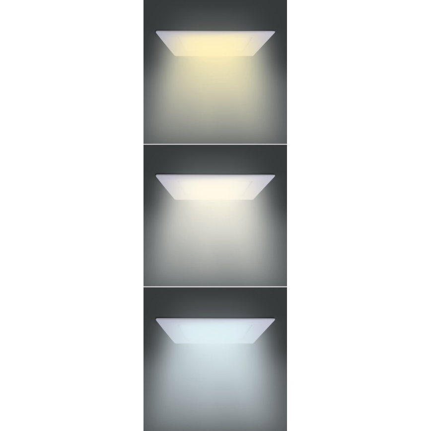 LED Panel LED/18W/230V 3000/4000/6000K 22,5x22,5 cm bílá