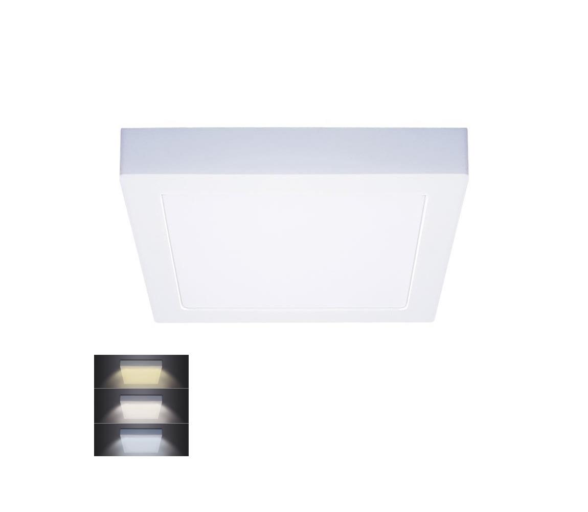 WD171 - LED Stropní svítidlo LED/12W/230V 3000/4000/6000K 17x17 cm bílá WD171 – Alasans