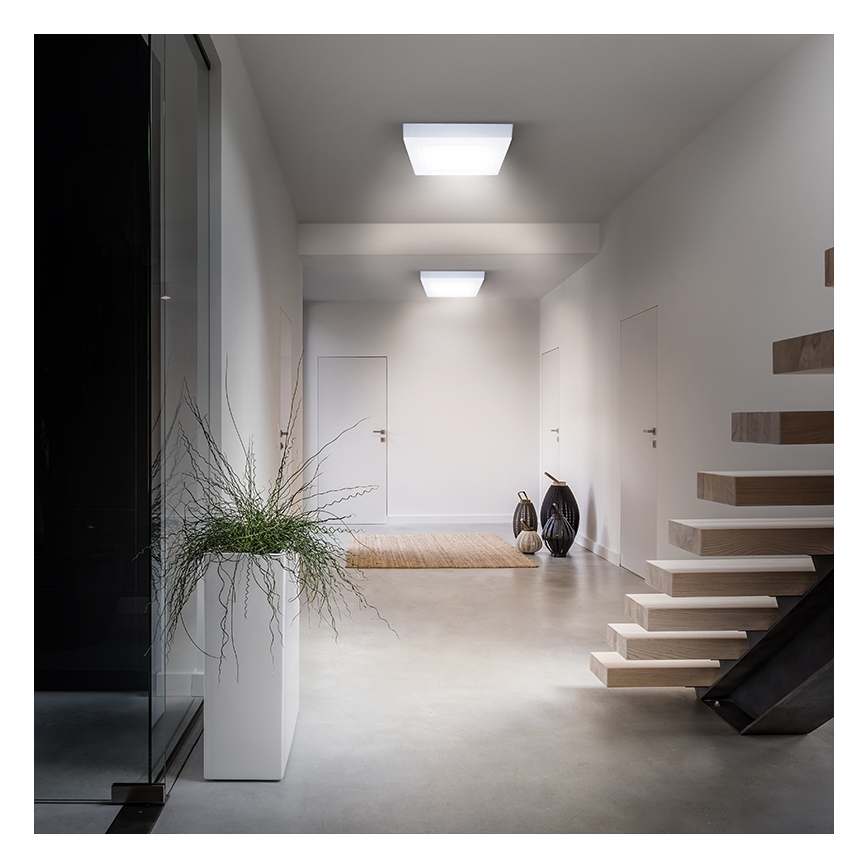 LED Stropní svítidlo LED/12W/230V 3000/4000/6000K 17x17 cm bílá