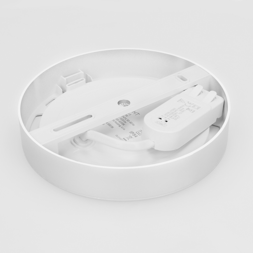 LED Přisazený/podhledový panel 2v1 LED/12W/230V 3000/4000/6000Kpr.17cm IP54 bílá