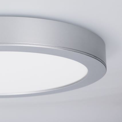 LED Přisazený/podhledový panel 2v1 18W/230V 3000/4000/6000K pr. 22,5 cm IP54 stř