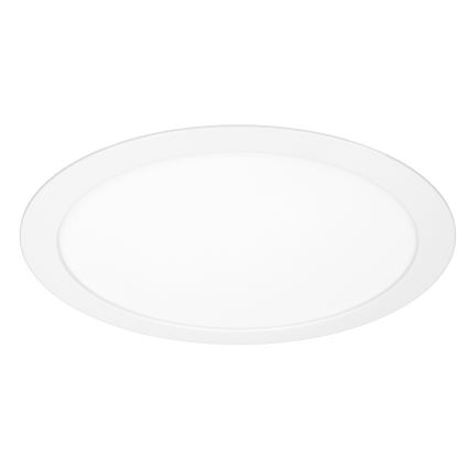 LED Přisazený/podhledový panel 2v1 18W/230V 3000/4000/6000K pr.22,5 cm IP54 bílá