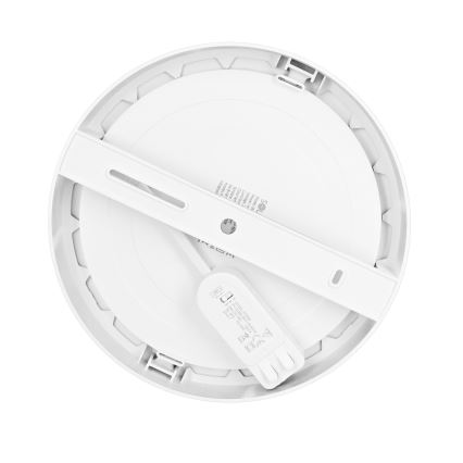 LED Přisazený/podhledový panel 2v1 18W/230V 3000/4000/6000K pr.22,5 cm IP54 bílá