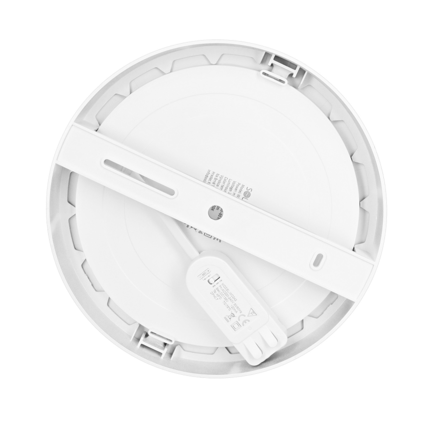 LED Přisazený/podhledový panel 2v1 18W/230V 3000/4000/6000K pr.22,5 cm IP54 bílá