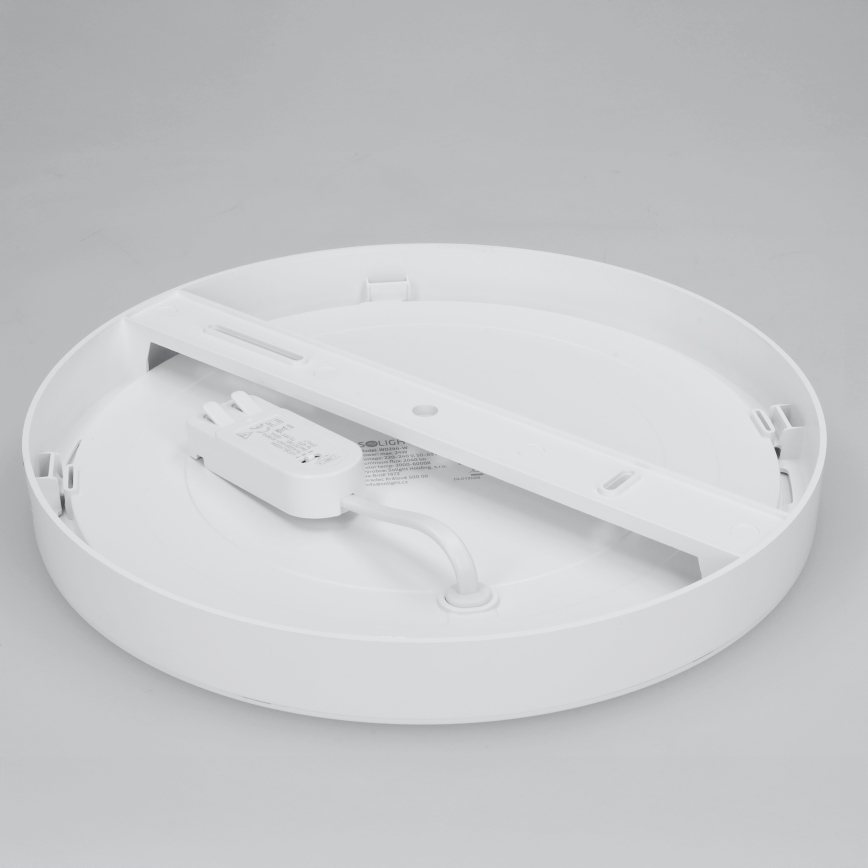 LED Přisazený/podhledový panel 2v1 24W/230V 3000/4000/6000K pr. 30 cm IP54 bílá