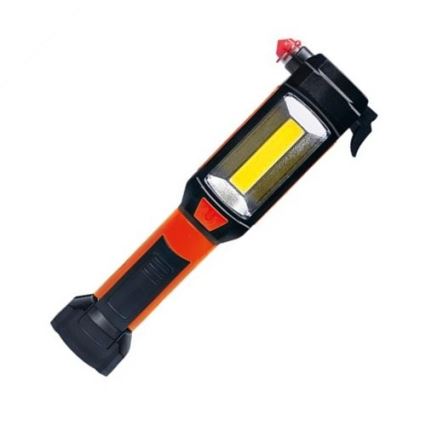 LED Multifunkční svítilna LED/3W + LED/1W, 3xAAA IP44