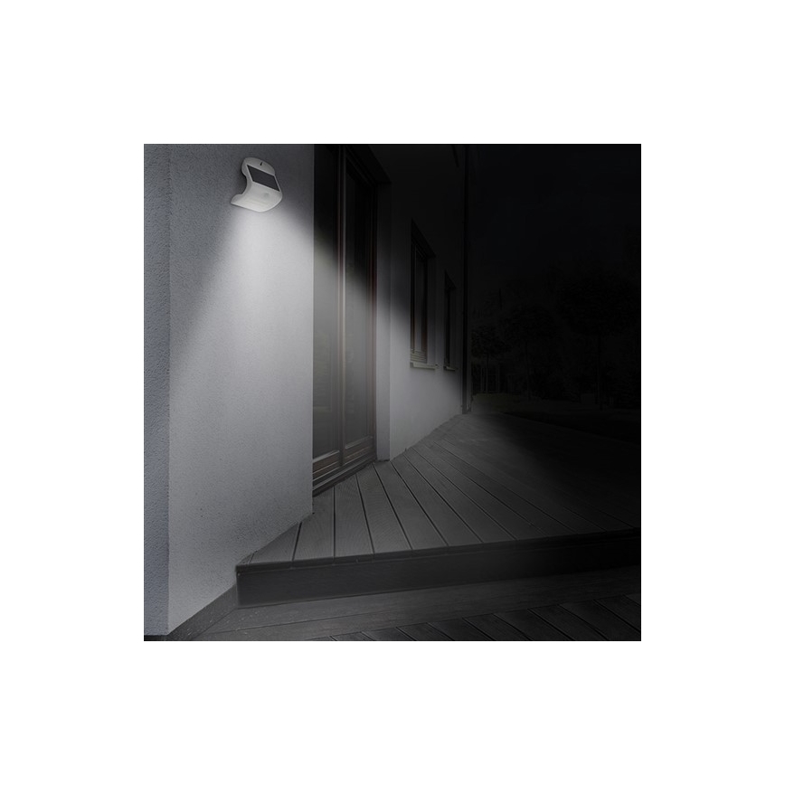 LED Solární svítidlo se senzorem LED/3W