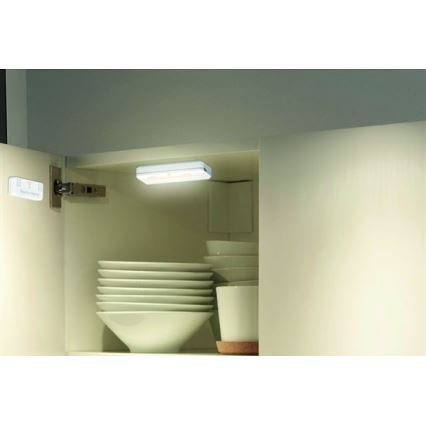 SADA 2x LED Osvětlení skříně LED/0,5W/2xAAA