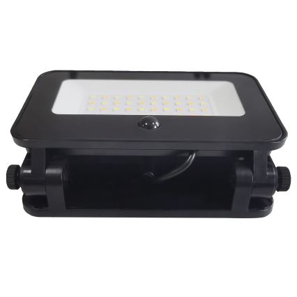 LED Stmívatelný solární reflektor se senzorem pohybu a soumraku LED/6W/3,7V 2200 mAh 3000/4000/6500K IP65