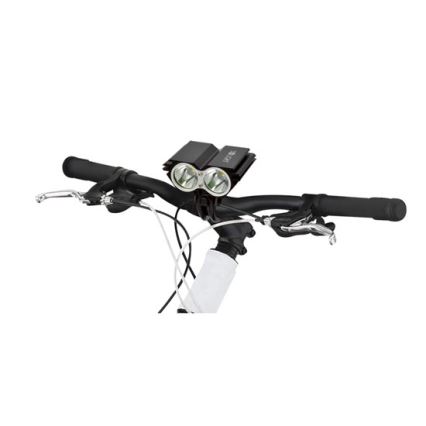 LED Nabíjecí cyklo a čelová svítilna 2xCree XML-T6 1100lm IP44