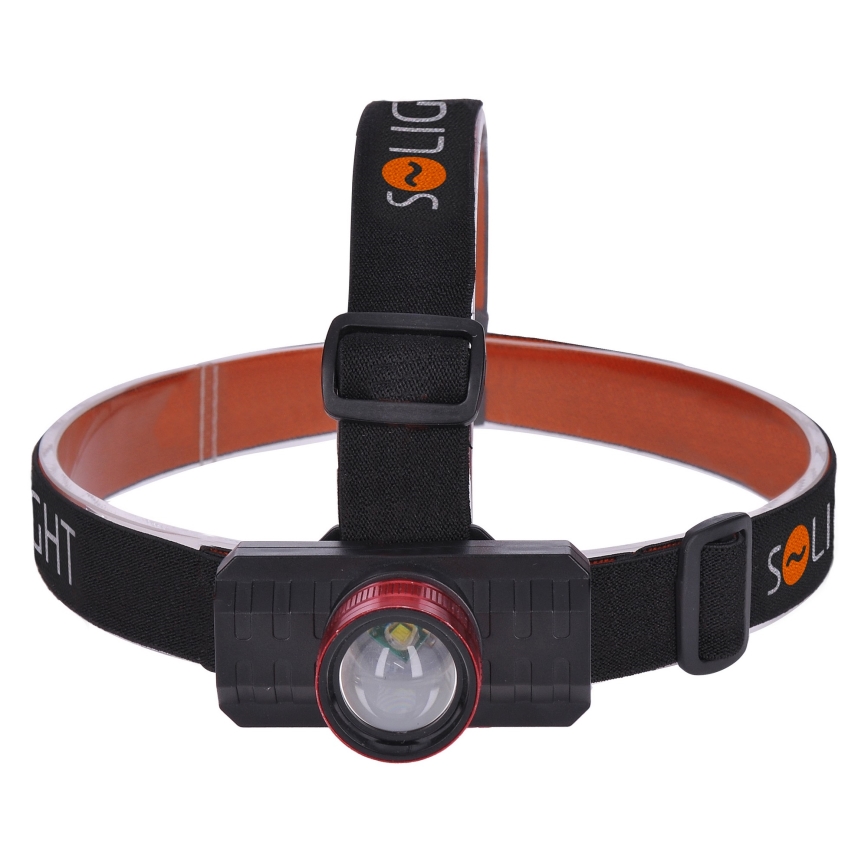 LED Nabíjecí čelovka LED/3W/USB 1200mAh IP44