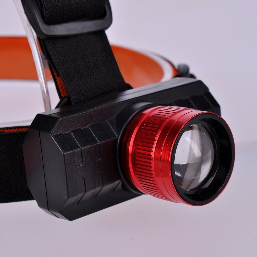 LED Nabíjecí čelovka LED/3W/USB 1200mAh IP44