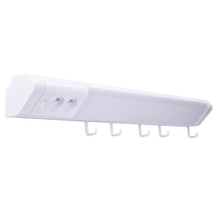 LED Podlinkové svítidlo se zásuvkami LED/10W/230V