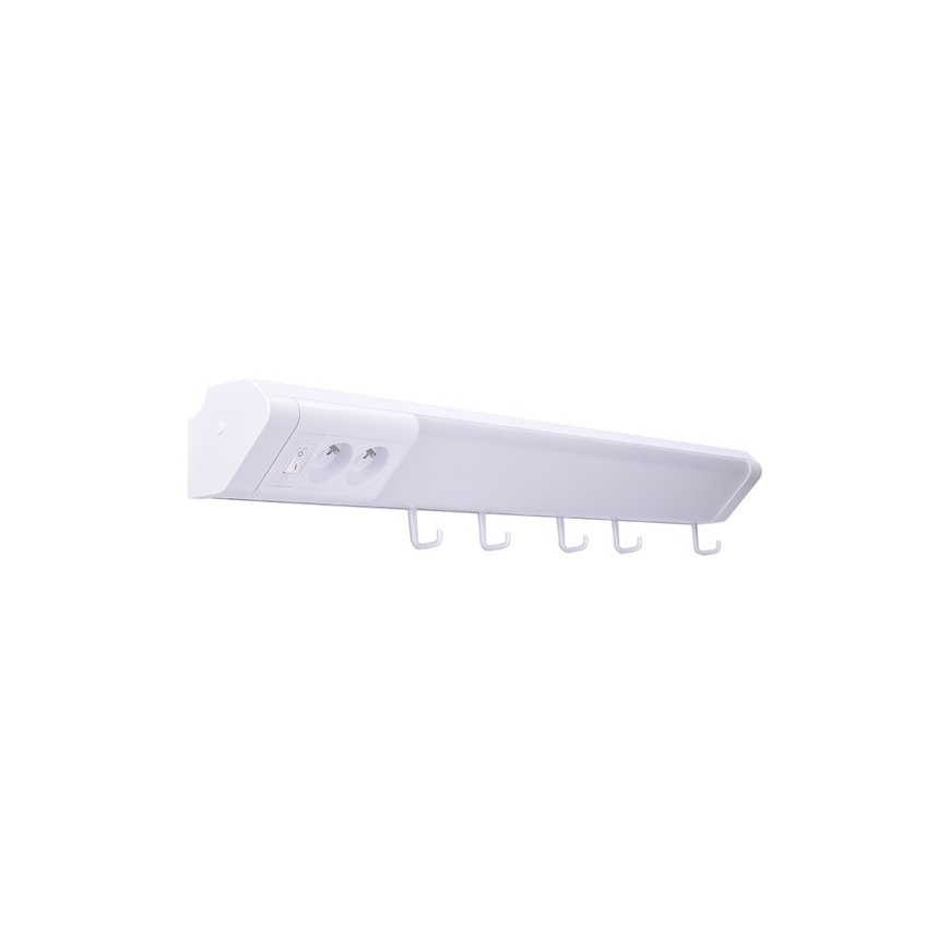 LED Podlinkové svítidlo se zásuvkami LED/10W/230V