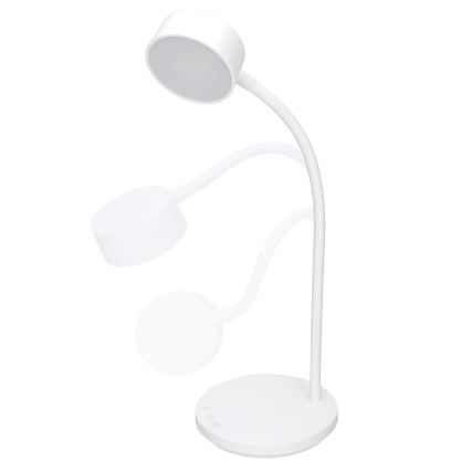 LED Stmívatelná dotyková stolní lampa LED/4,5W/5V 3000/4000/6500K bílá
