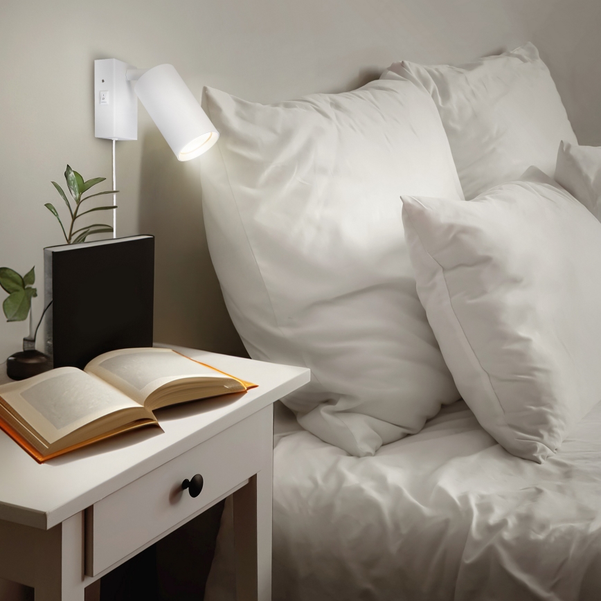 Nástěnné svítidlo CELE 1xGU10/30W/230V bílá