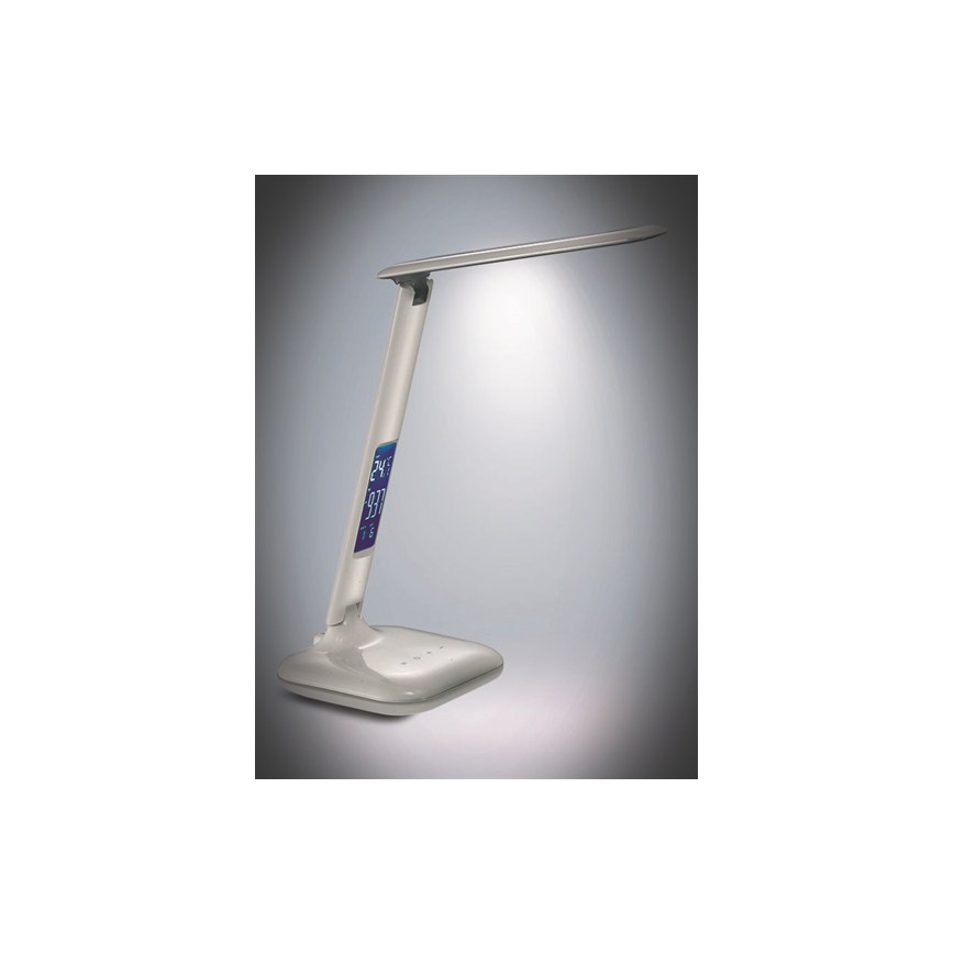 LED stolní lampa stmívatelná s displejem LED/6W/230V