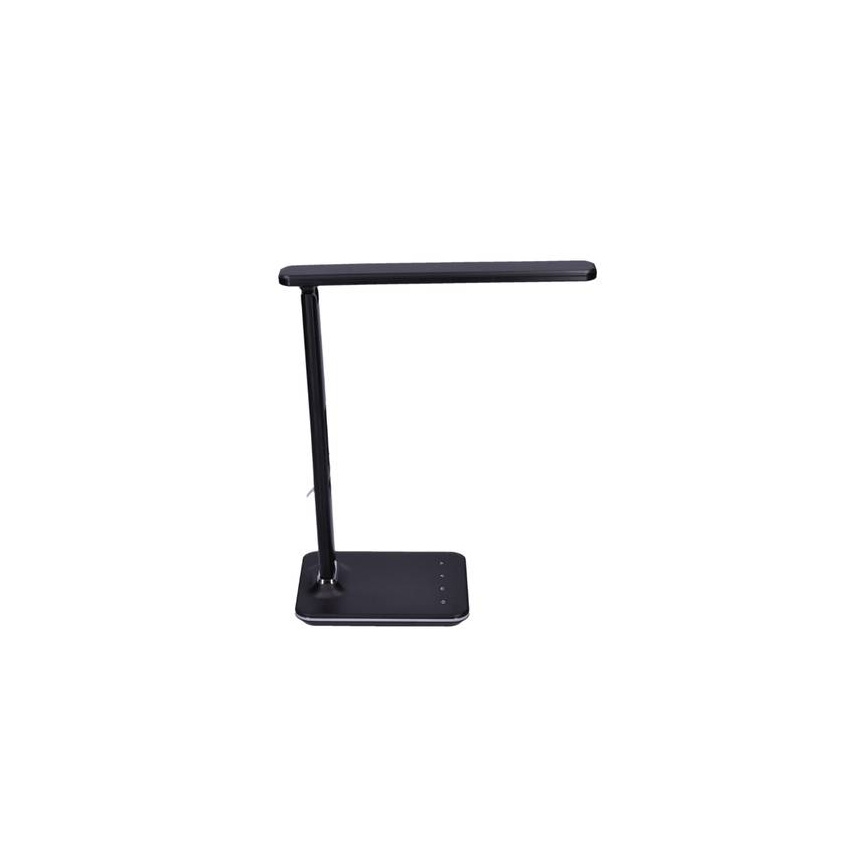 LED stolní lampa s displejem LED/9W/230V černá
