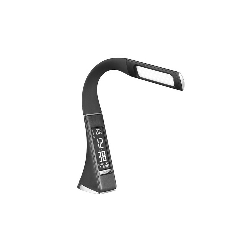 LED stolní lampa stmívatelná s displejem LED/6W/230V černá
