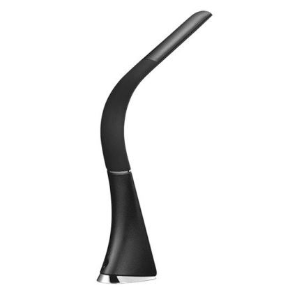 LED stolní lampa stmívatelná s displejem LED/6W/230V černá