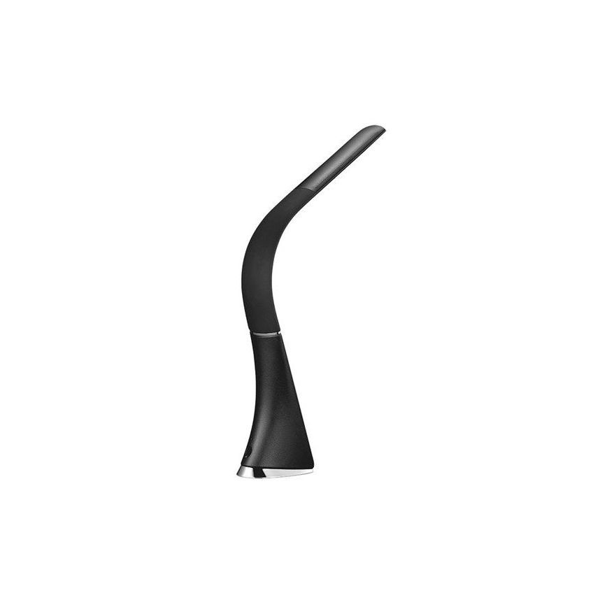LED stolní lampa stmívatelná s displejem LED/6W/230V černá
