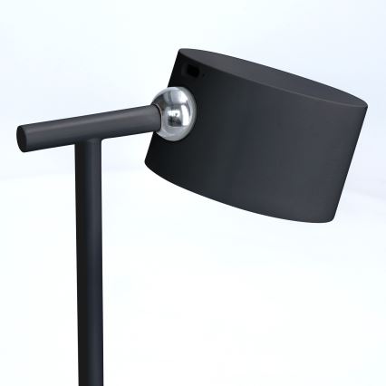 LED Stmívatelná dotyková nabíjecí lampa 3v1 LED/4W/2000 mAh 3000/4000/6500K černá