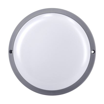 LED Venkovní nástěnné svítidlo LED/20W/230V 4000K IP54 šedá kulatý