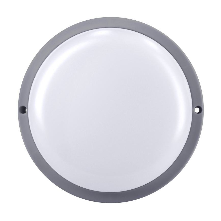 LED Venkovní nástěnné svítidlo LED/20W/230V 4000K IP54 šedá kulatý