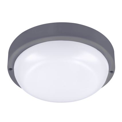 LED Venkovní nástěnné svítidlo LED/20W/230V 4000K IP54 šedá kulatý